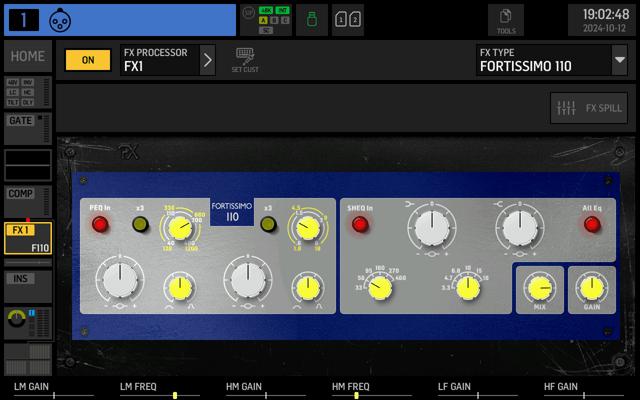 Fortissimo 110 EQ