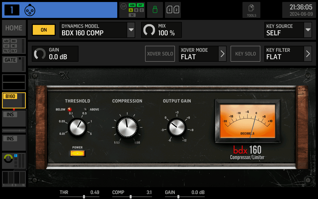 BDX 160 Compressor/Limiter