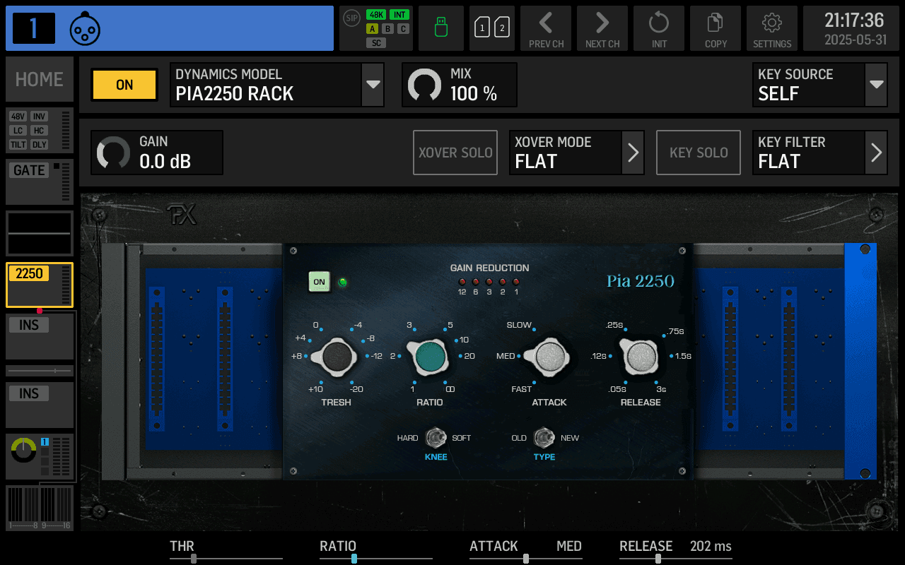 PIA2250 RACK