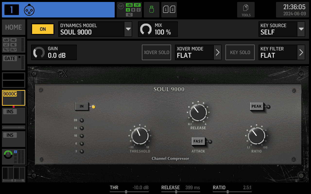 Soul 9000 Channel Compressor