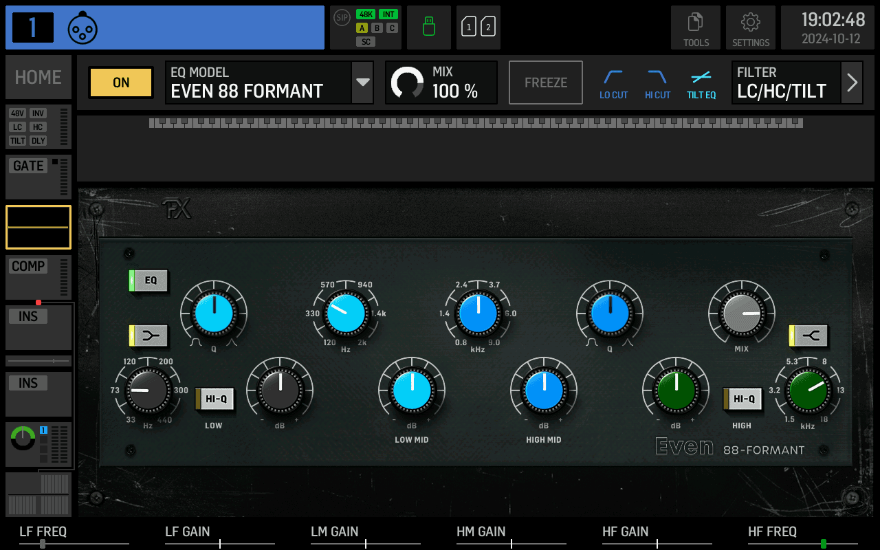 Even 88-Formant EQ