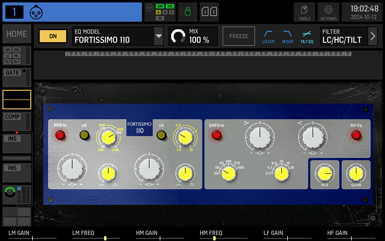 Fortissimo 110 EQ