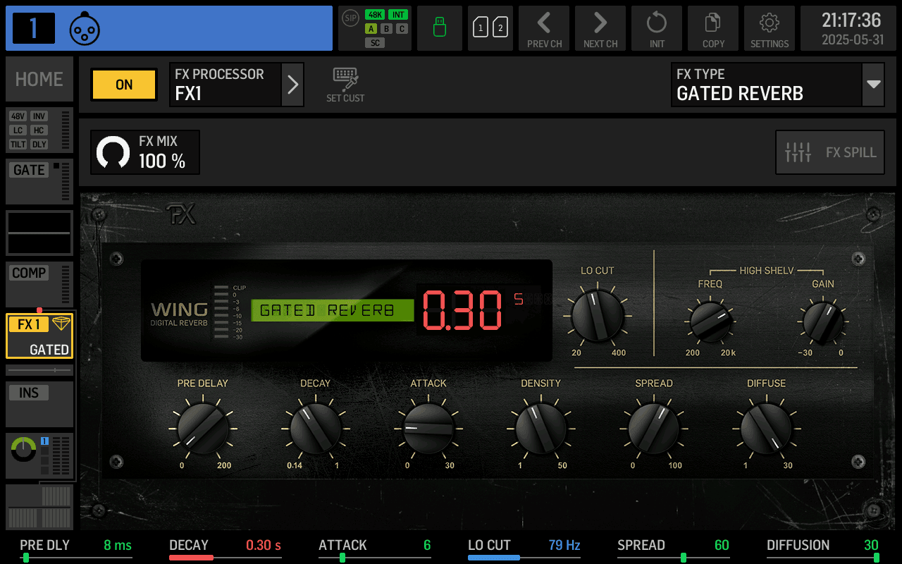 GATED REVERB