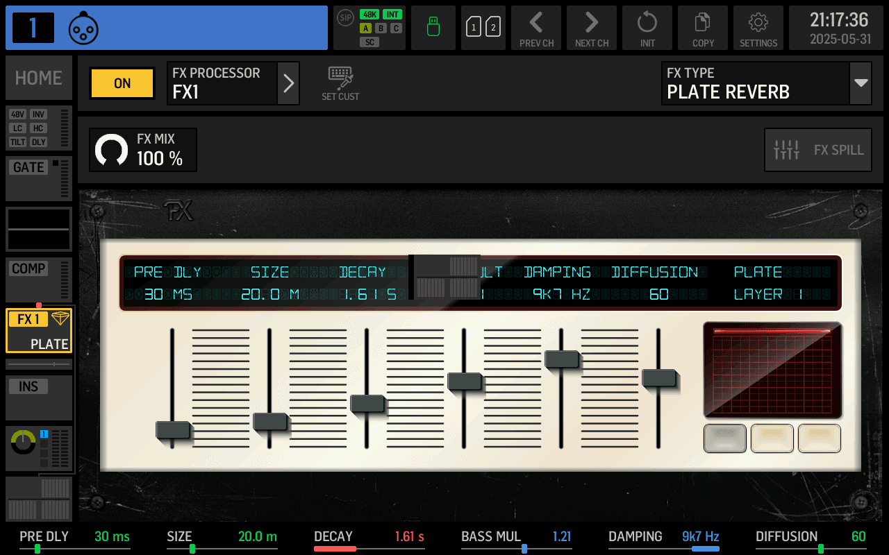 PLATE REVERB