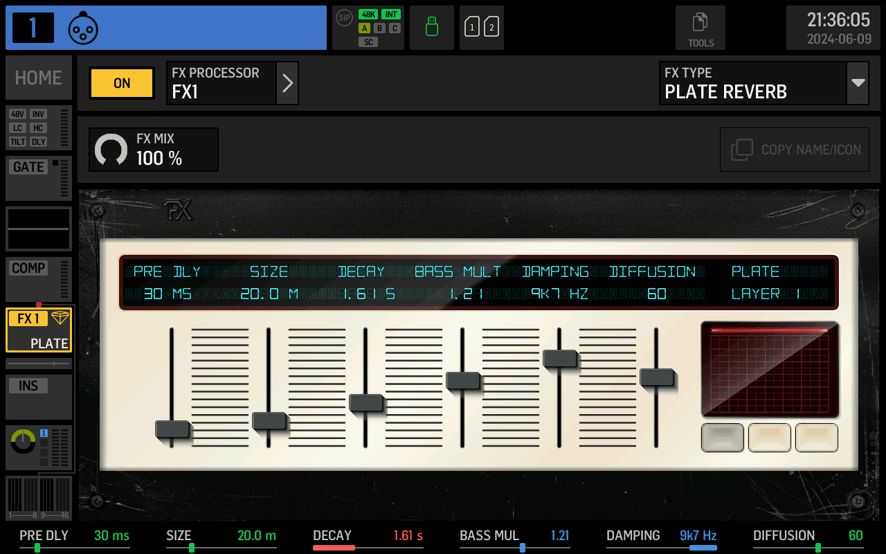 PLATE REVERB