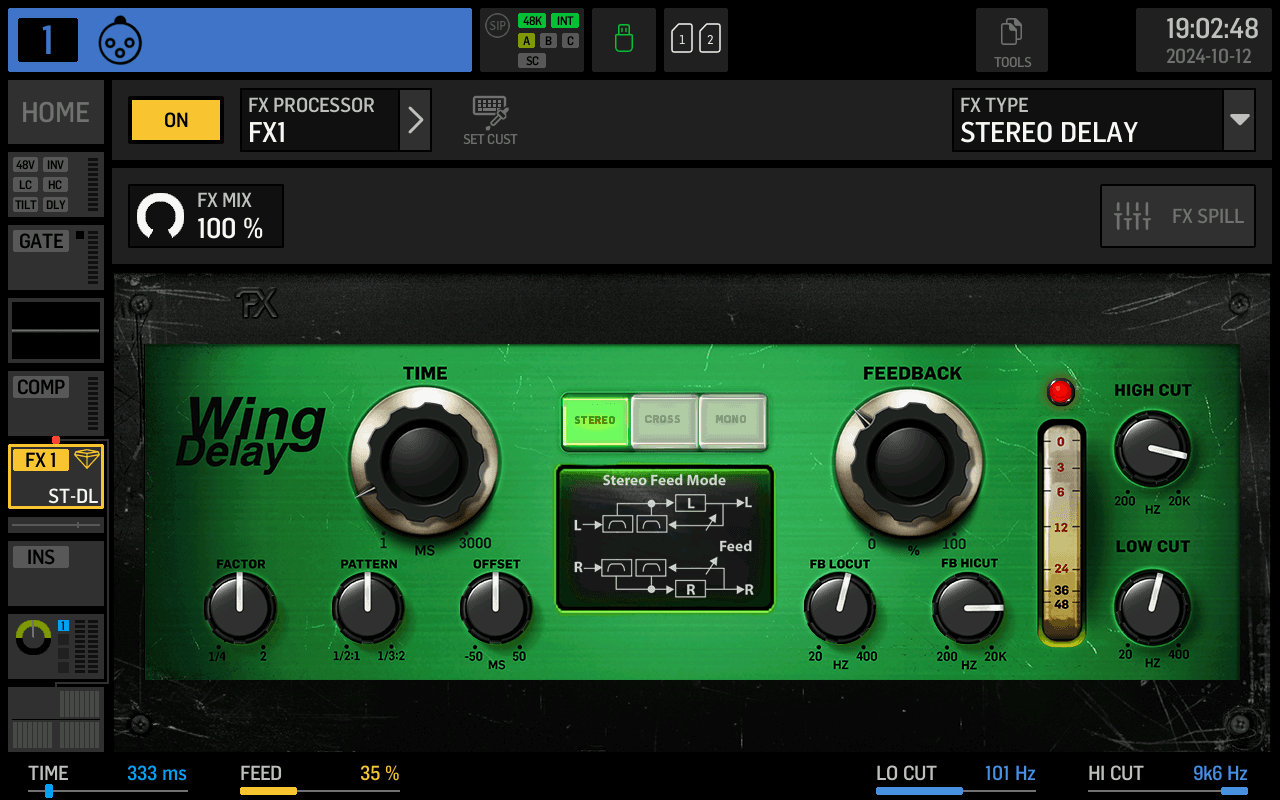 STEREO DELAY