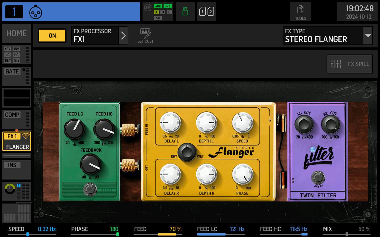 STEREO FLANGER