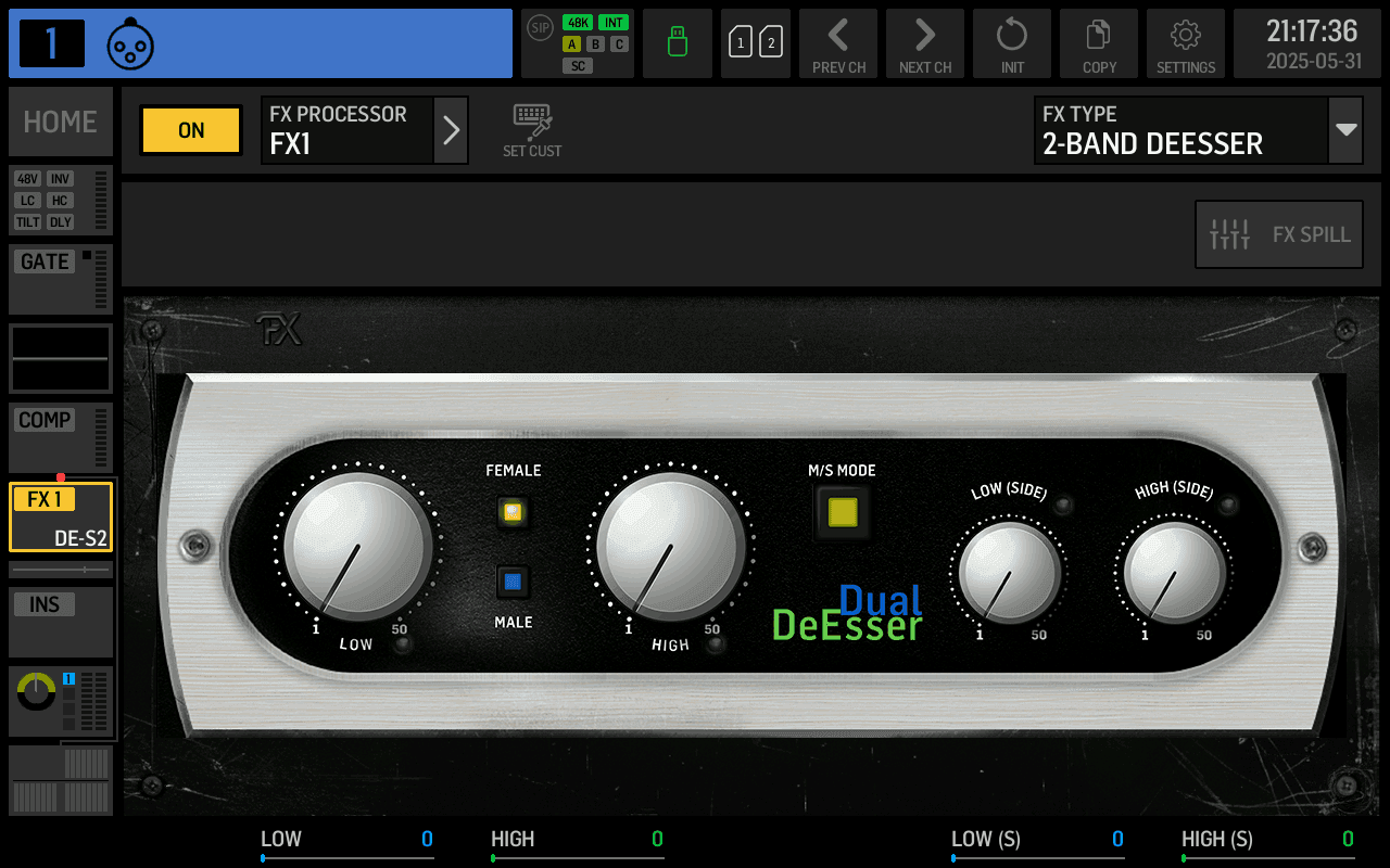2 BAND DEESSER