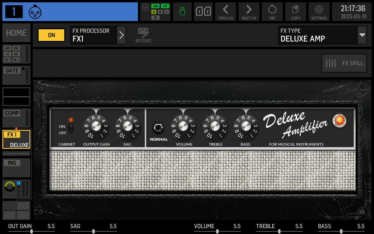 DELUXE AMP