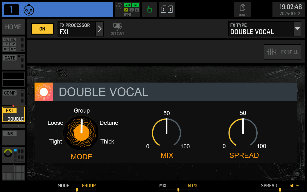 DOUBLE VOCAL