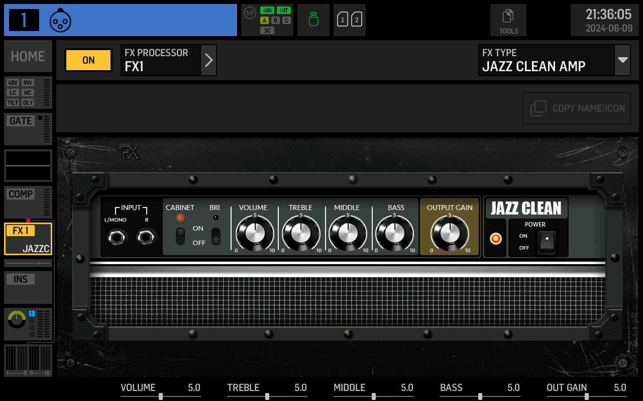 JAZZ CLEAN AMP