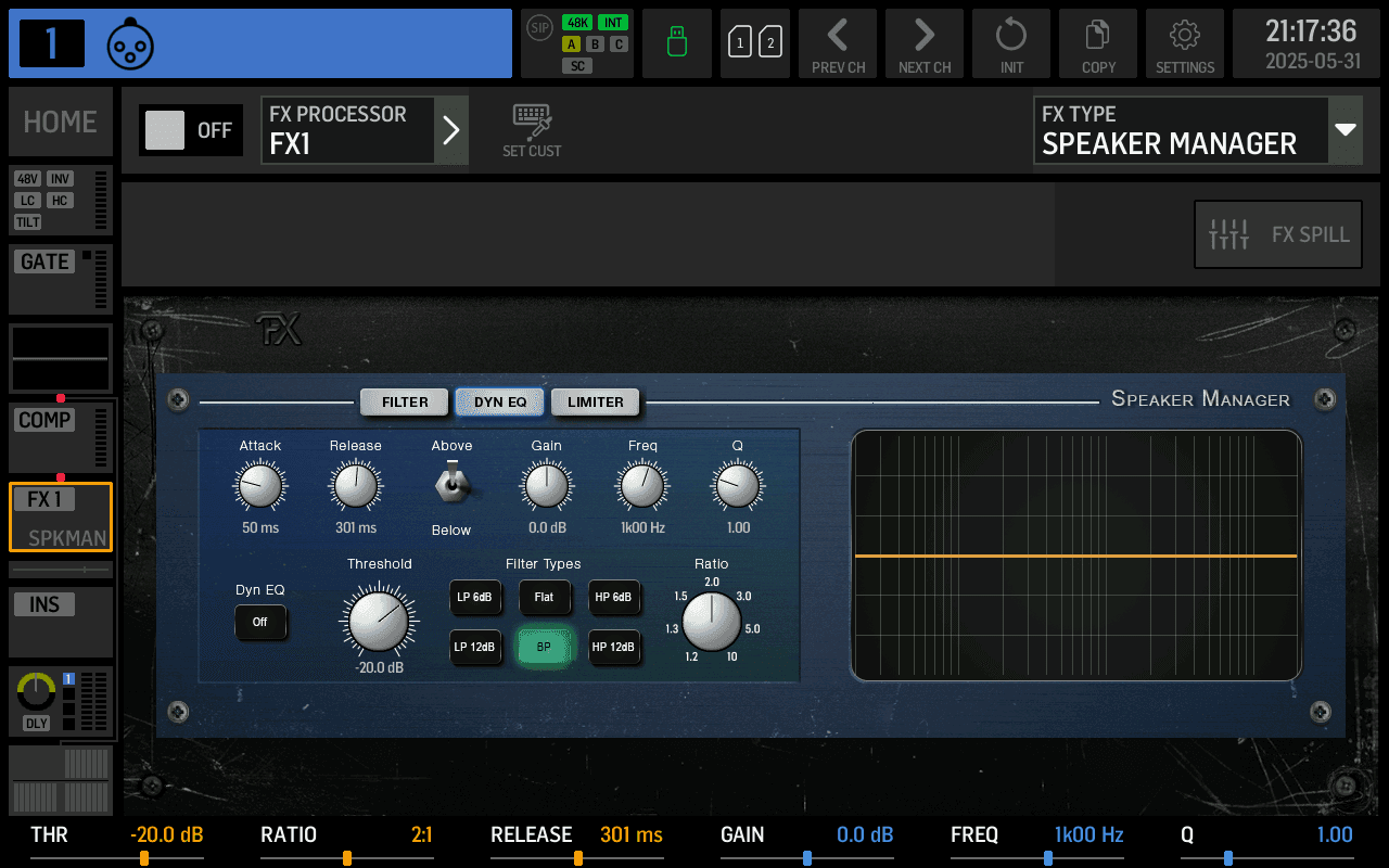 SPEAKER MANAGER EQ