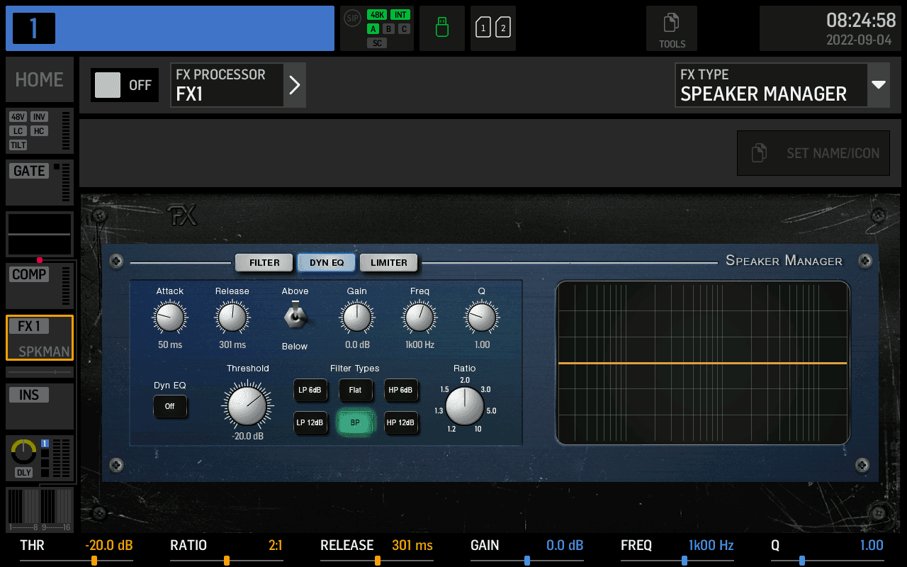 SPEAKER MANAGER EQ