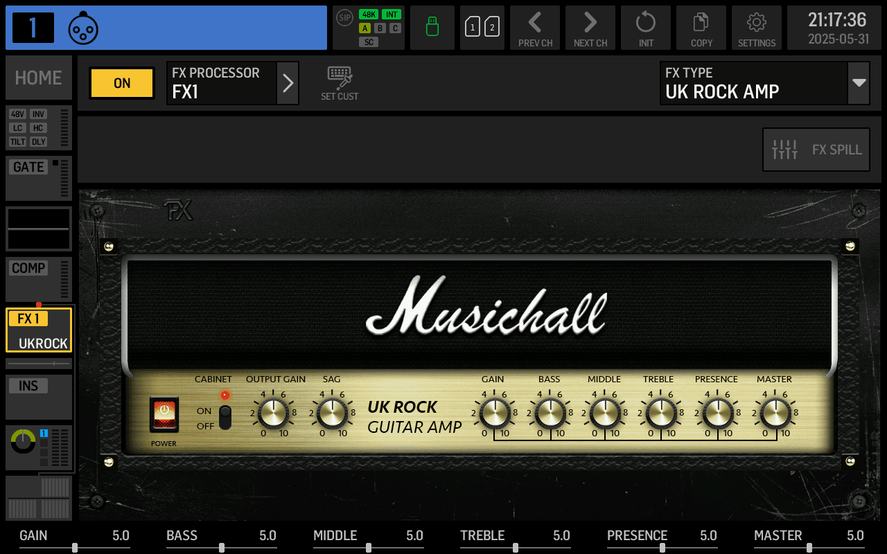 UK ROCK AMP