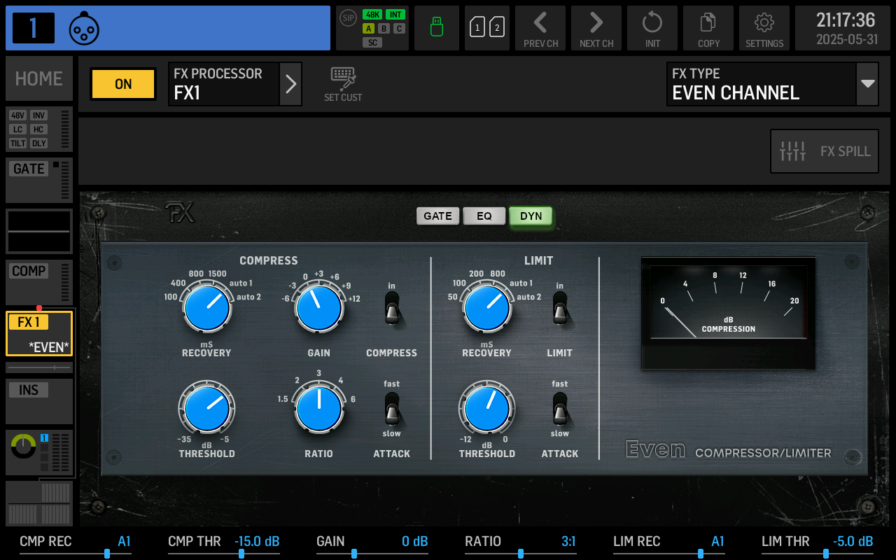Even Compressor/Limiter