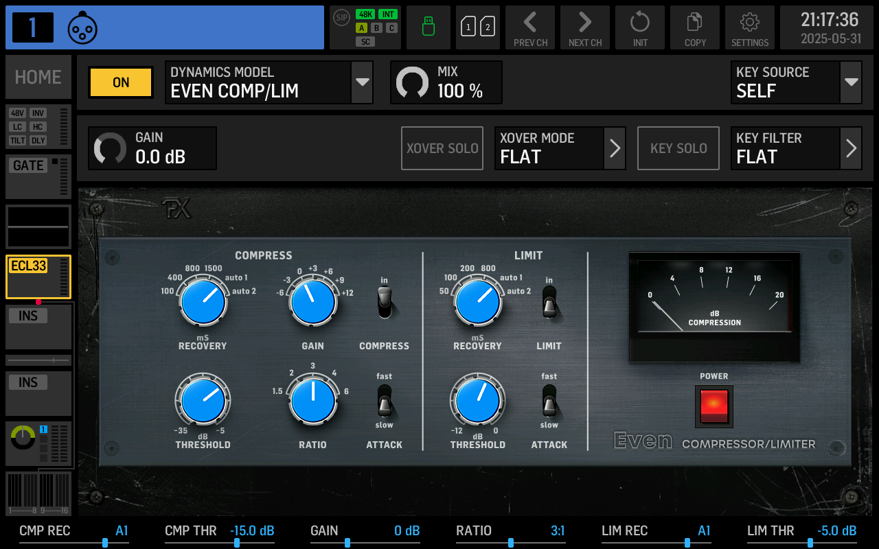 Even Compressor/Limiter