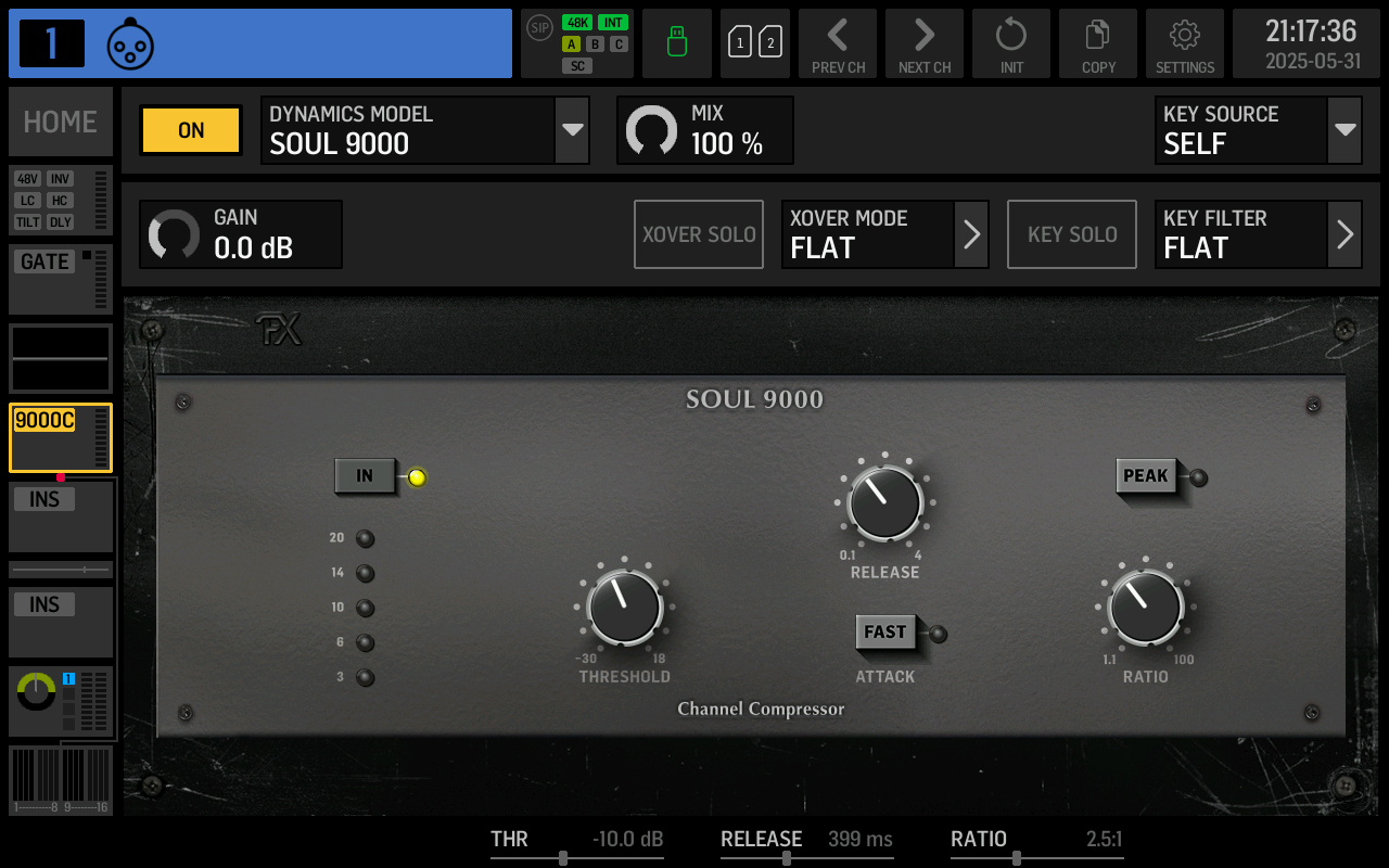Soul 9000 Channel Compressor