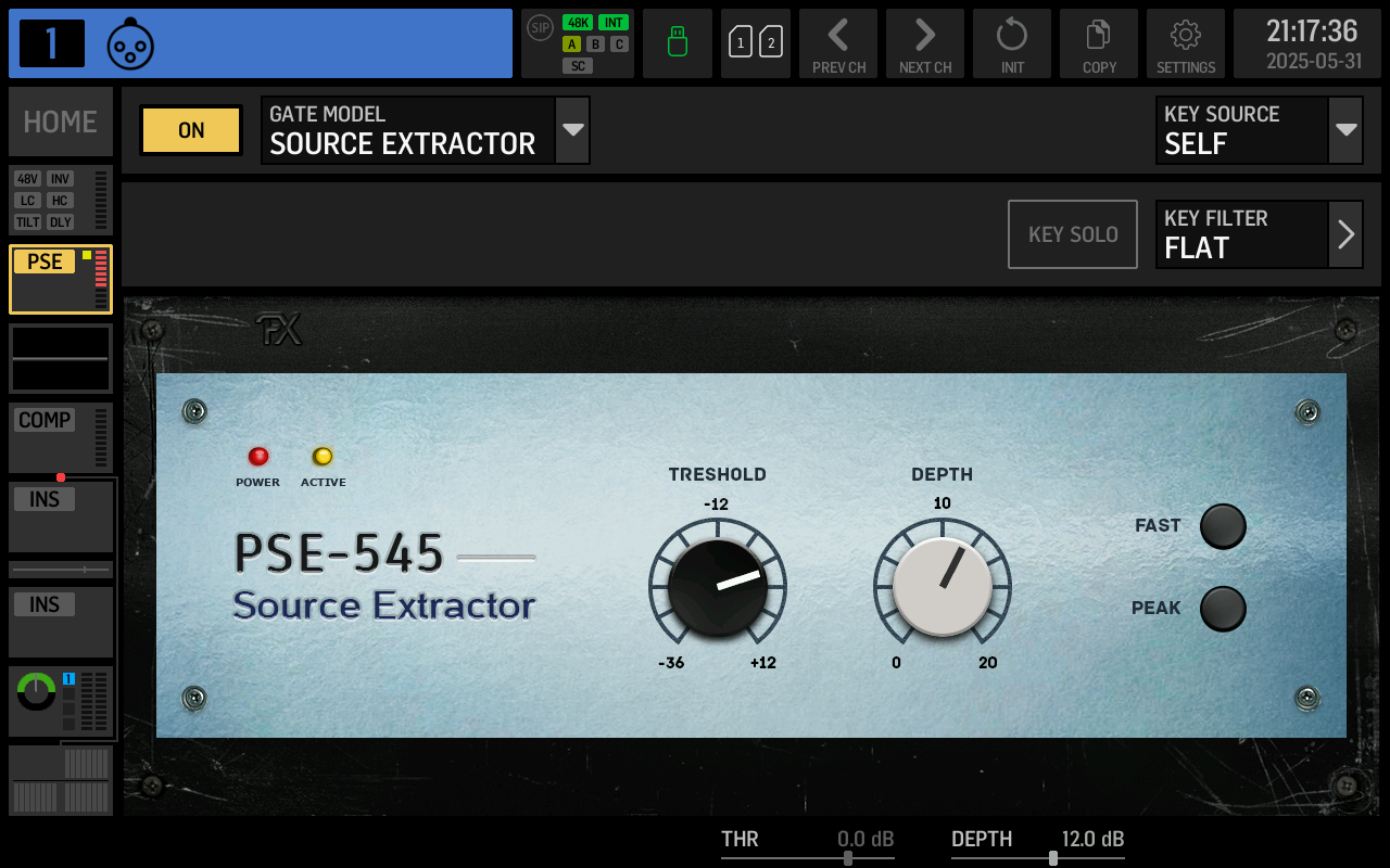 PSE-545 Source Extractor