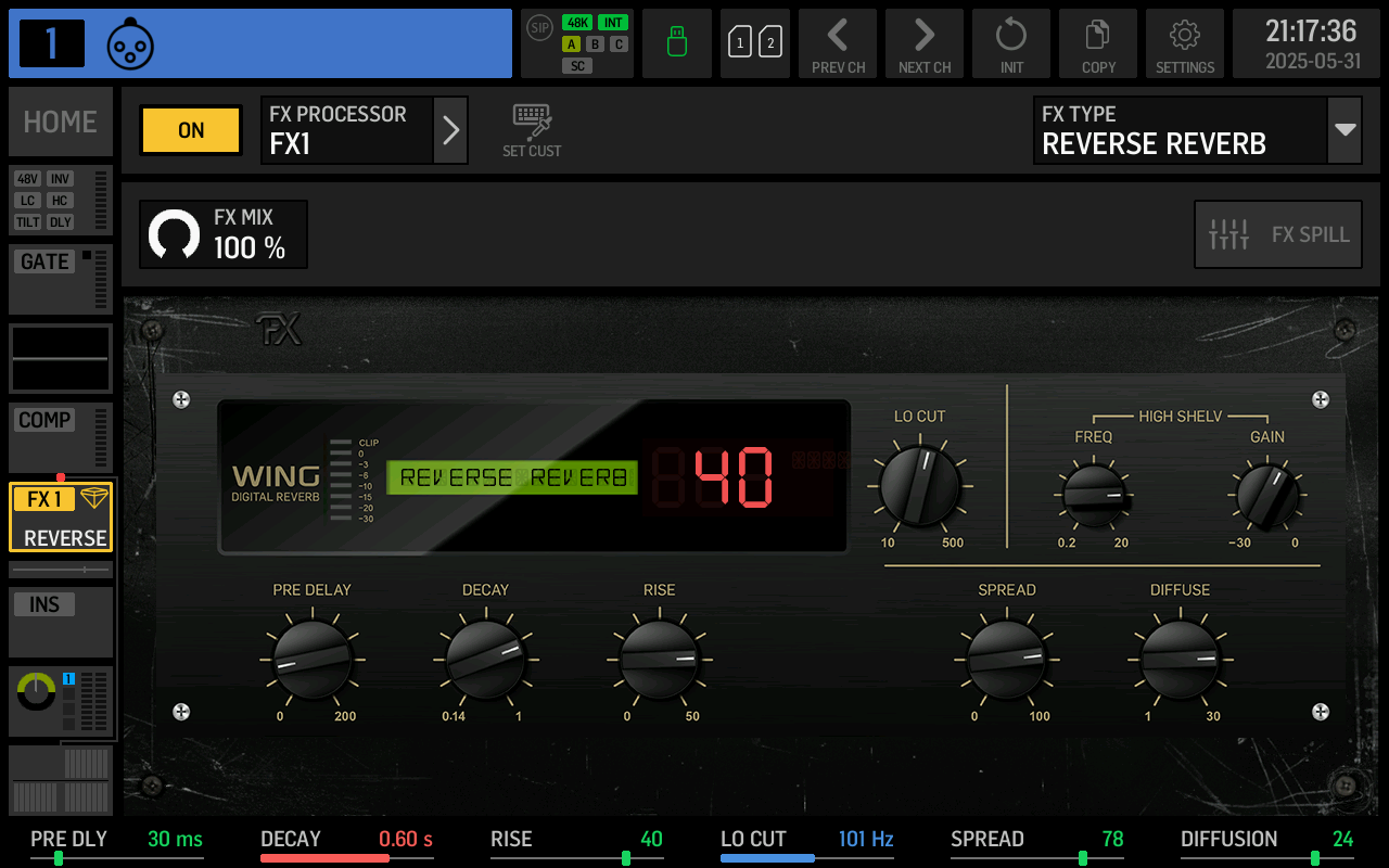 REVERSE REVERB