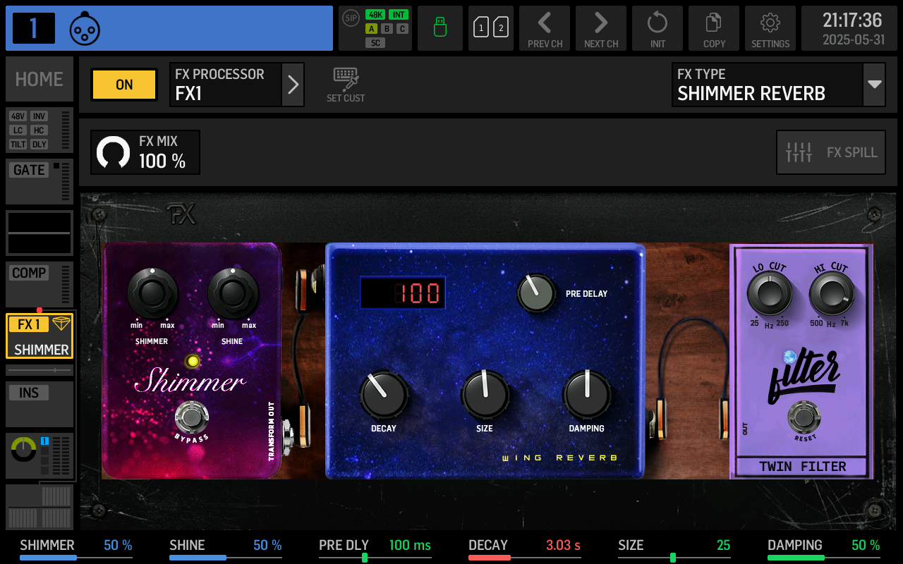 SHIMMER REVERB