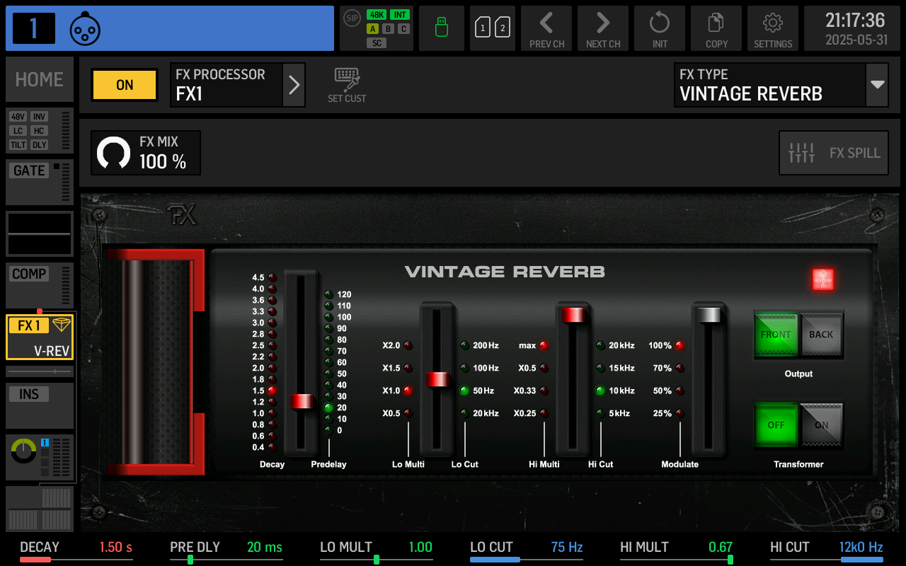 VINTAGE REVERB